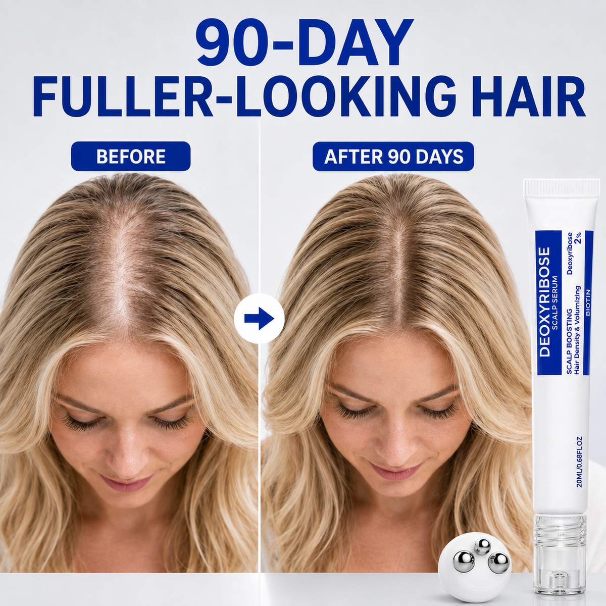 Craftaroq®-Deoxyribose Scalp Serum Roll-On