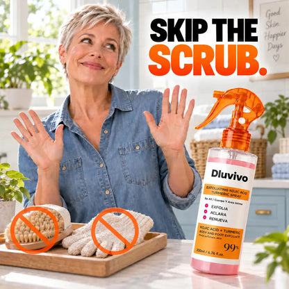 No-Scrub Face & Body Exfoliating Spray for Rough, Bumpy-Feeling Skin