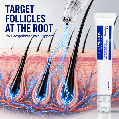 Craftaroq®-Deoxyribose Scalp Serum Roll-On