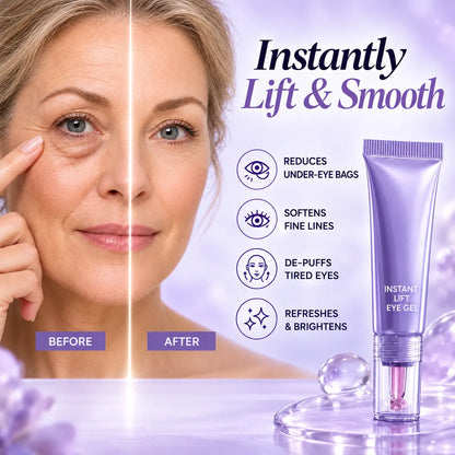 Instant Lift Eye Gel for Under-Eye Bags, Puffiness & Fine Lines