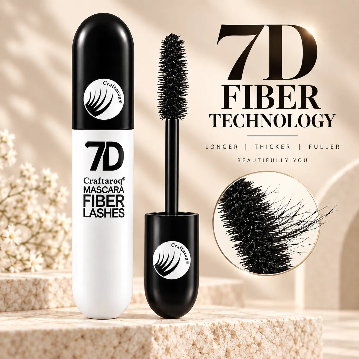Craftaroq® 7D Silk Fiber Mascara