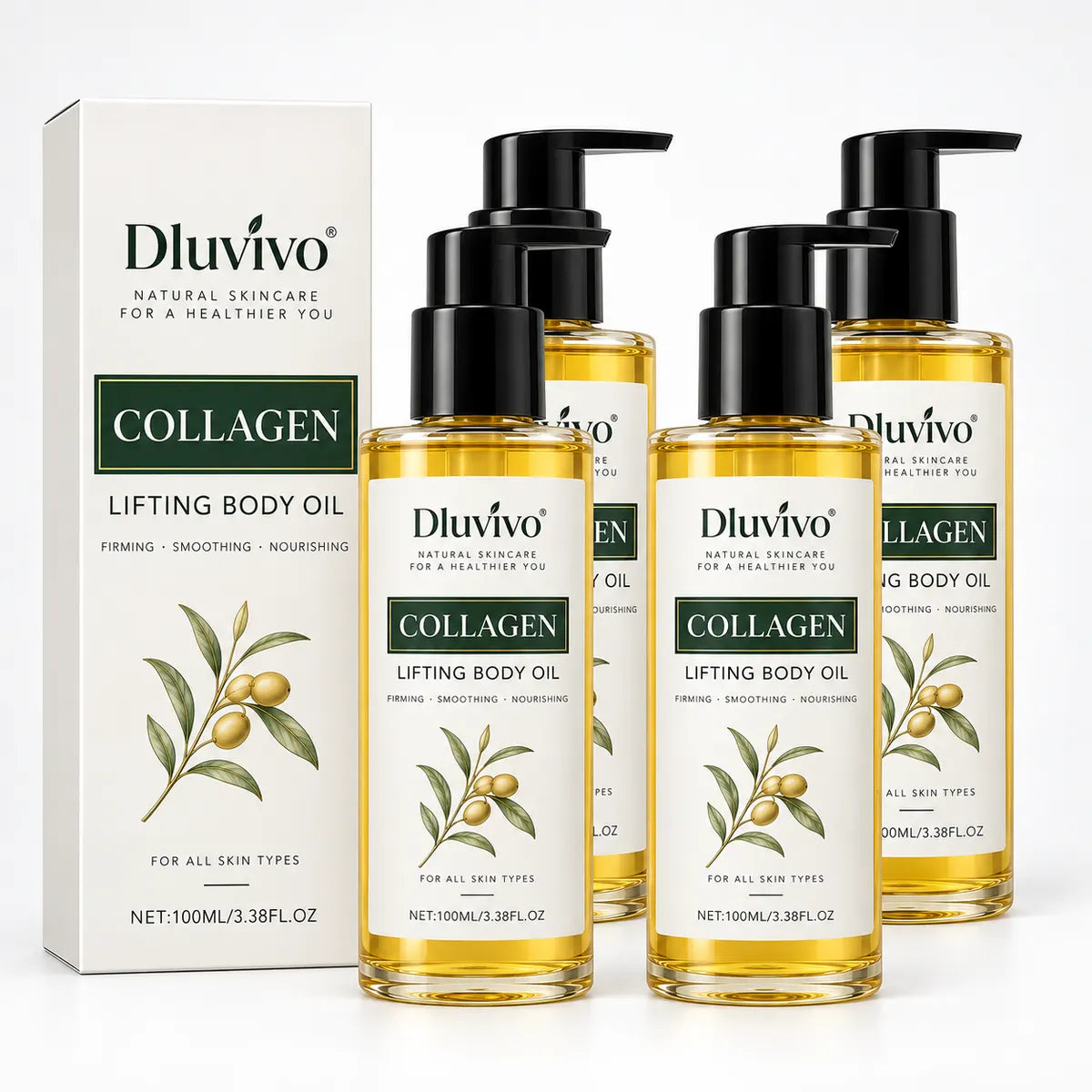 Craftaroq® Collagen Firming Body Oil — Smoother, Nourished-Looking Skin