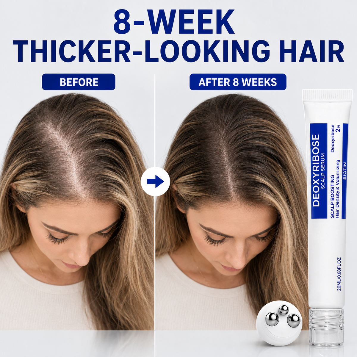 Craftaroq®-Deoxyribose Scalp Serum Roll-On