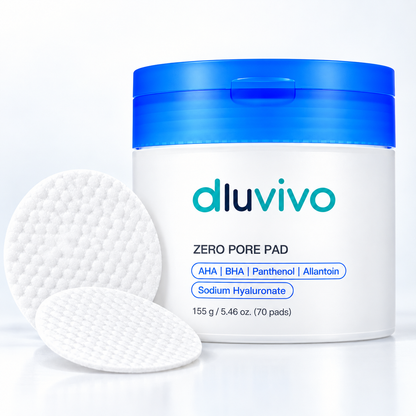 Dluvivo® Zero Pore Pads – Dual-Texture AHA + BHA Pore Care Pads