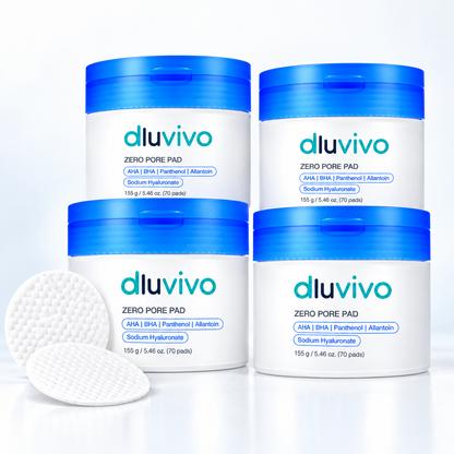 Dluvivo® Zero Pore Pads – Dual-Texture AHA + BHA Pore Care Pads