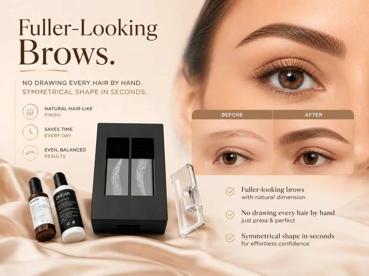 Dluvivo® BrowForm Brow Stamp Kit
