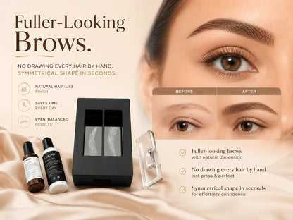 Dluvivo® BrowForm Brow Stamp Kit