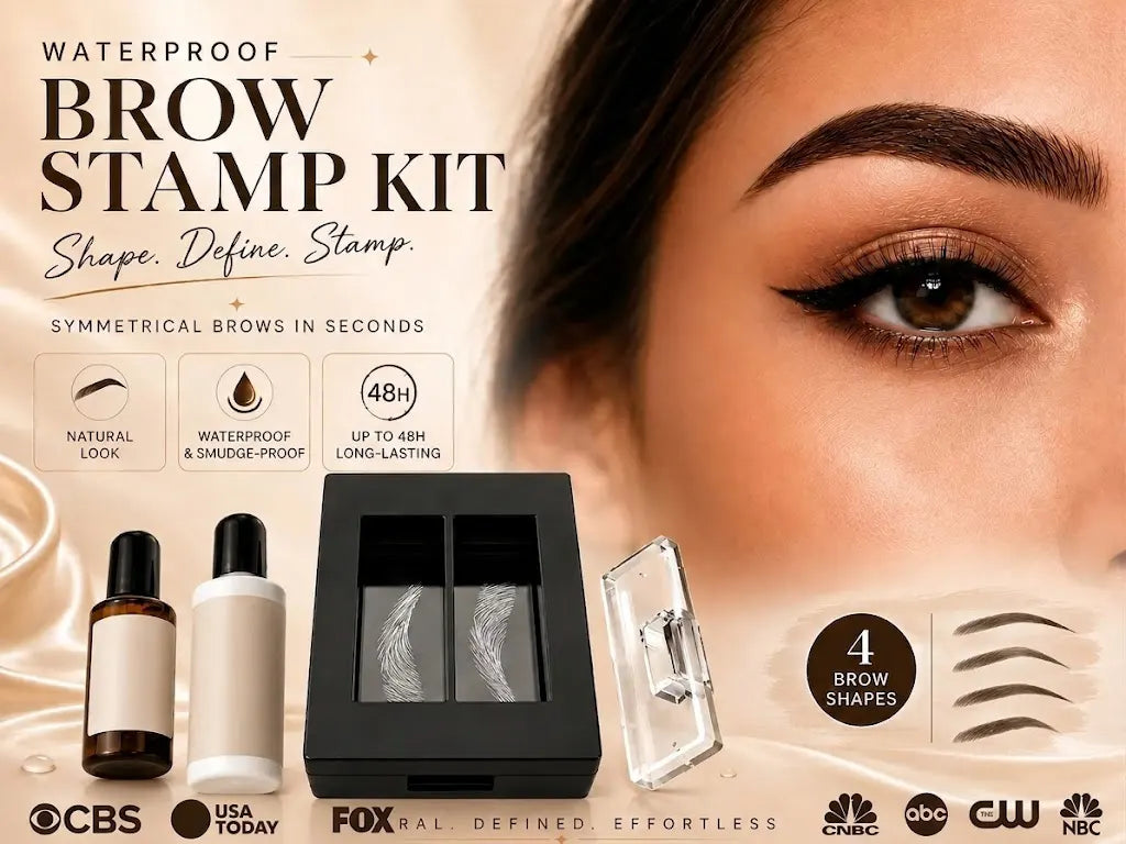 Dluvivo® BrowForm Brow Stamp Kit