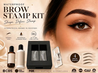 Dluvivo® BrowForm Brow Stamp Kit
