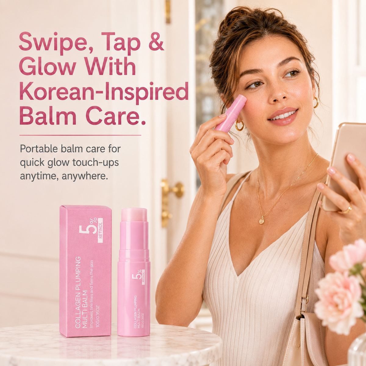 PDRN Pink Collagen Multi Balm Stick