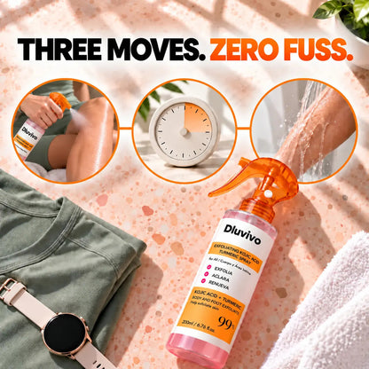 No-Scrub Face & Body Exfoliating Spray for Rough, Bumpy-Feeling Skin